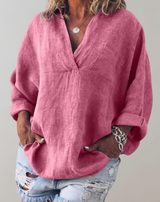 Ula - Tuniken Deep V Neck Shirts