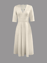 Vintage 60er Jahre A-Linien Swing Kleid