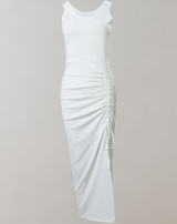 Xhia - Ärmelloses Kleid mit Kordelzug