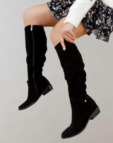 Lisa - Hohe Stiefel Wildleder Dame