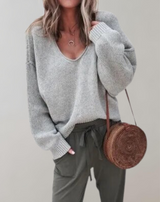 Hermenia - Strickpullover Frauen Mantel