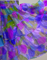 Abegail - bedrucktes langärmeliges Kleid