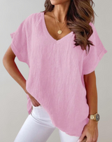 Mirtle - Baumwol Kurzarm-Oberteile für Frauen