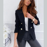 Ayyah – heller Damenblazer mit Reverskragen