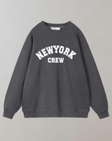 Kassia - Vintage Letter Print Frauen Sweatshirt