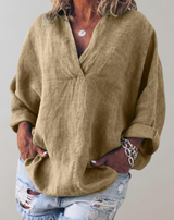 Ula - Tuniken Deep V Neck Shirts