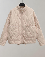 Rhaina -Vintage Langarm-Reißverschluss