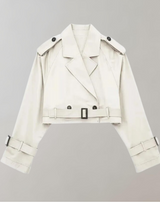 Saskia - Herbstlicher Trenchcoat Ärmeln