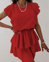 Agnes - Damen Herbstmode leger Kleid