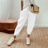 Sherlyn – Lässige einfarbige Hose