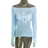 Irma | Oberteil mit abgeschnittener Schulter