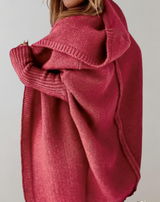 Hannah - Pullover Lange Strickjacke