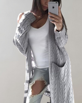 Jen™ Bohème Strickjacke Pullover