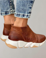 Josefa - Damen Plateau-Stiefeletten ortopedical