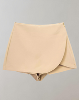 Alida - Lässige asymmetrische Miniröcke Shorts