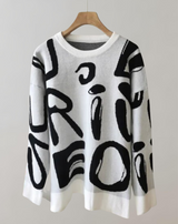 Nelia - Pullover V-Ausschnitt Mantel