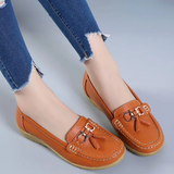 Belen – Damen-Loafer aus PU-Leder mit flacher Sohle