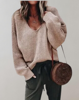 Hermenia - Strickpullover Frauen Mantel