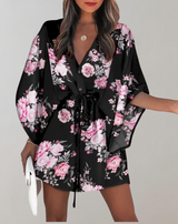 Anetteh - Jumpsuit mit tiefem V-Ausschnitt