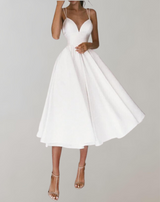 Daniza - Ärmellosesi Damen Elegantes s Kleid