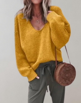 Hermenia - Strickpullover Frauen Mantel