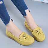Belen – Damen-Loafer aus PU-Leder mit flacher Sohle