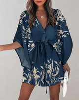 Anetteh - Jumpsuit mit tiefem V-Ausschnitt