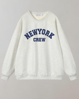 Kassia - Vintage Letter Print Frauen Sweatshirt