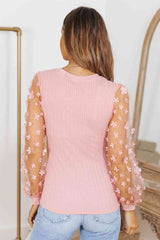 Ara | Bluse mit Applikationen