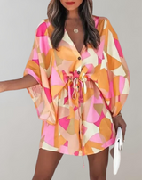 Anetteh - Jumpsuit mit tiefem V-Ausschnitt