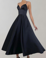 Daniza - Ärmellosesi Damen Elegantes s Kleid