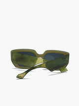 Thel – Quadratische Sonnenbrille mit Marmordruck