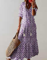 Laura – Langes und lockeres Damenkleid