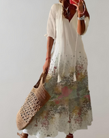 Laura – Langes und lockeres Damenkleid