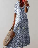 Laura – Langes und lockeres Damenkleid