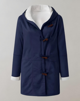 Aster - Lange und übergroße Jacke für Damen mit Innenimitat jacke