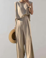 Belle -2-teiliges Set mit ärmellosem lockerem