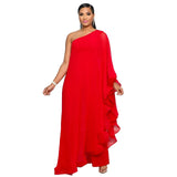 Nyra – Eleganter One-Shoulder-Jumpsuit