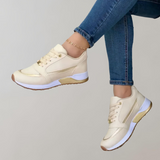 Khloe - Stylische Low Top Schnürsneaker für Damen für den Alltag | Sportliche Casual Fashion Sneaker
