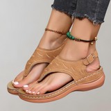 Tia - Sandalen Damen | Sandalen damen bequem | Plateau Sandalen