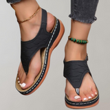 Tia - Sandalen Damen | Sandalen damen bequem | Plateau Sandalen