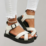 Nora - Orthopädische Sandalen Damen Bequem | Sommerschuhe Damen | Plateau Schuhe