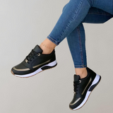 Khloe - Stylische Low Top Schnürsneaker für Damen für den Alltag | Sportliche Casual Fashion Sneaker