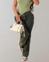 Lulu | Gestreifte, lässige Jogginghose | Sportliche, gestreifte Lounge-Jogginghose