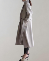 Anja - Elegantes Wollgemisch einfarbig