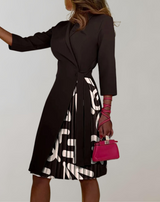 Bea – Damen-Plisseekleid