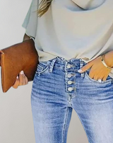 Laluna - Dehnbare Jeans