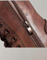 Ayumi™ - Damen Vintage Martin Stiefel