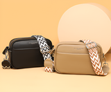 MODA - Umhängetasche Damen | Vegan Rechteckiges Leder