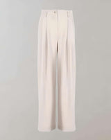 Joana - Hose mit hohem Bund weitem Bein und Seitentaschen Hose